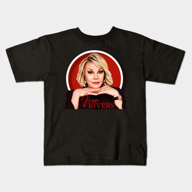 Joan Rivers Kids T-Shirt by Zbornak Designs